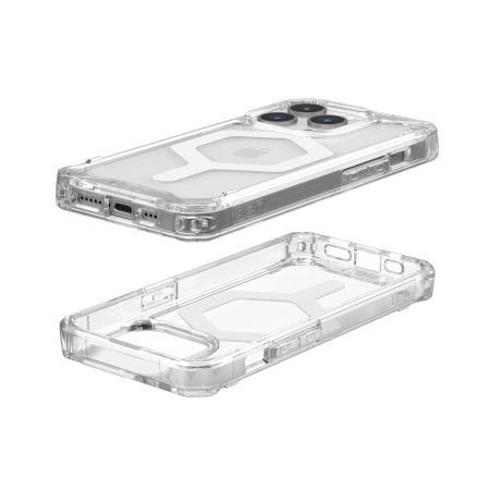 UAG Plyo MagSafe case for iPhone 15 Pro - transparent and white