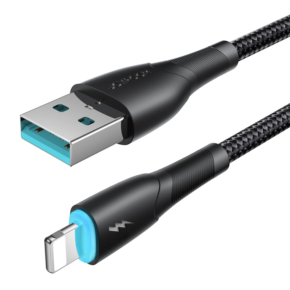 Joyroom Starry Series SA32-AL3 3A USB-A / Lightning kabel 1m - sort
