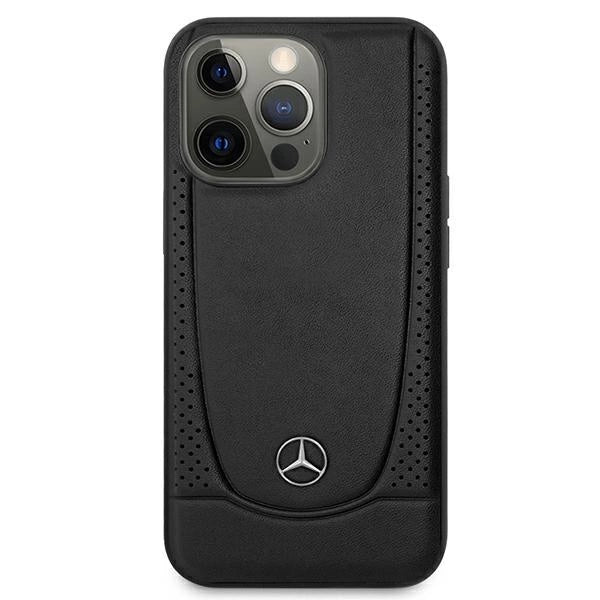 Mercedes MEHCP15XARMBK iPhone 15 Pro Max 6.7" black/black hardcase Leather Urban