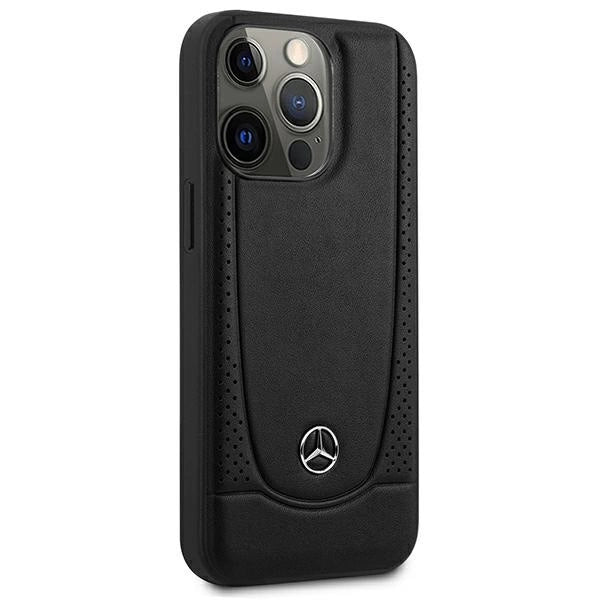Mercedes MEHCP15XARMBK iPhone 15 Pro Max 6.7" black/black hardcase Leather Urban