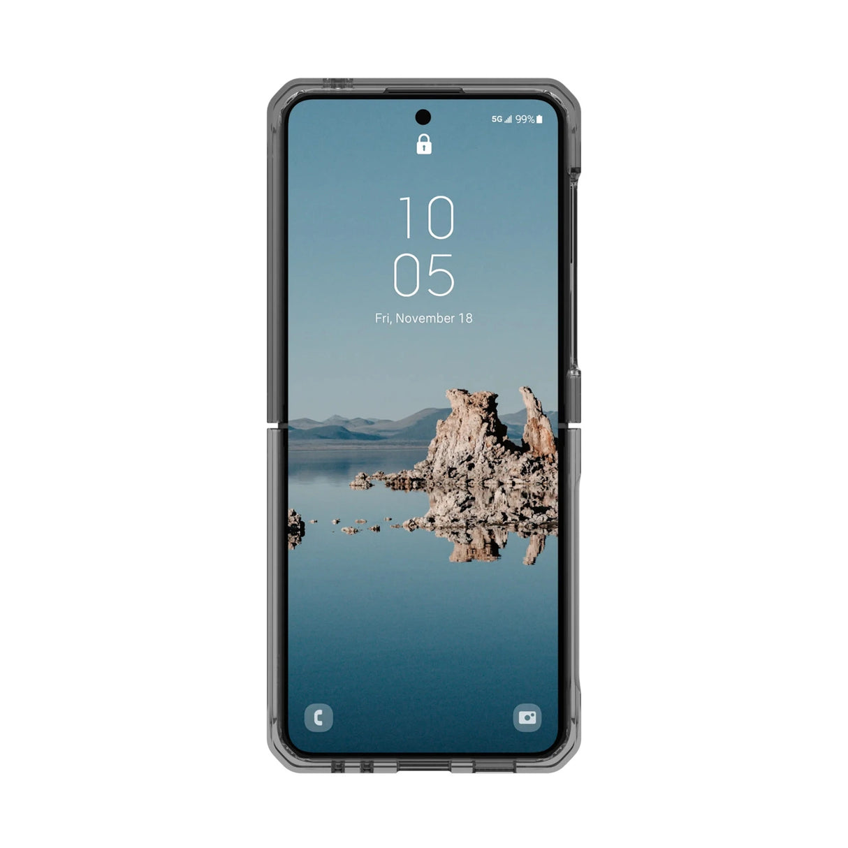 UAG Plyo Pro case with magnetic module for Samsung Galaxy Flip 5 - dark gray