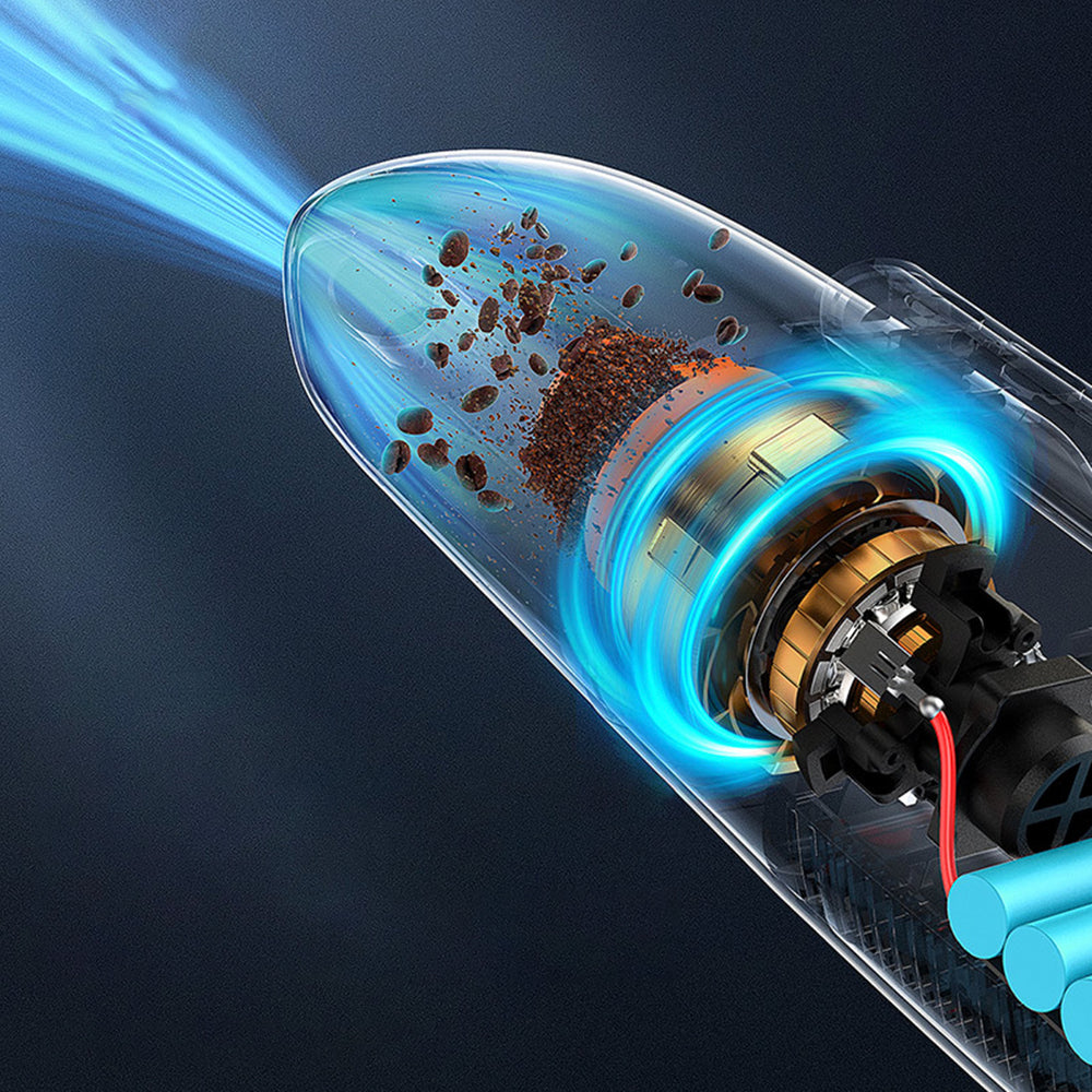 Baseus AP02 6000Pa bilstøvsuger - sort