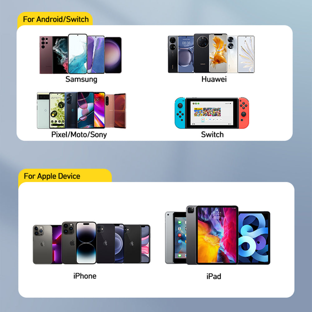Wozinsky CUWCW 2.4A 2 x USB-A vægoplader - hvid
