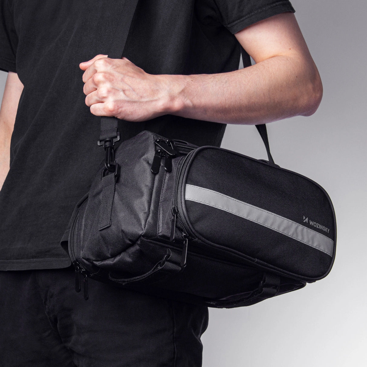 Wozinsky WBB36BK 27L Bike Bag - Black