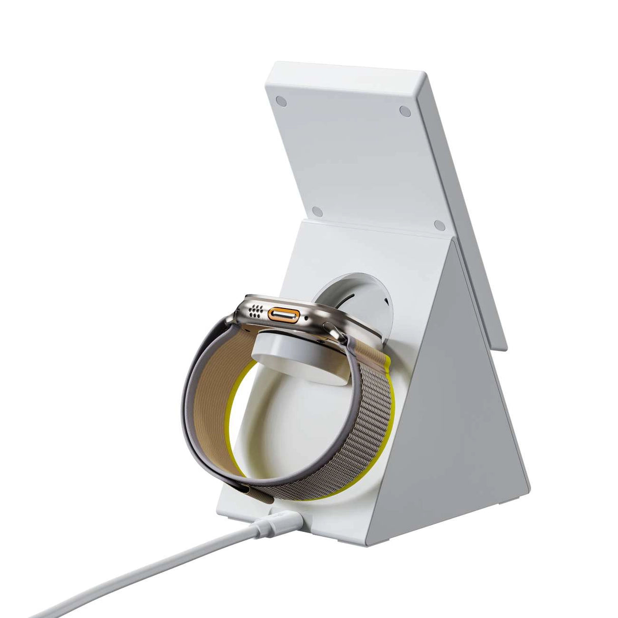 Choetech T600 15W 3in1 Induktiv opladningsstation - hvid