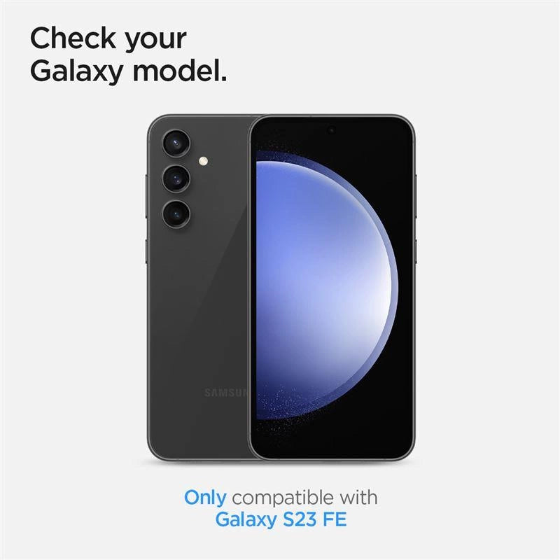 Spigen Glas.tR EZ Fit Optik Camera Protector til Samsung Galaxy S23 FE - sort 2 stykker.