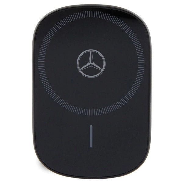 Mercedes MEWCCGSLK 15W induktionsholder til luftventil/glas sort/sort Silver Stars MagSafe