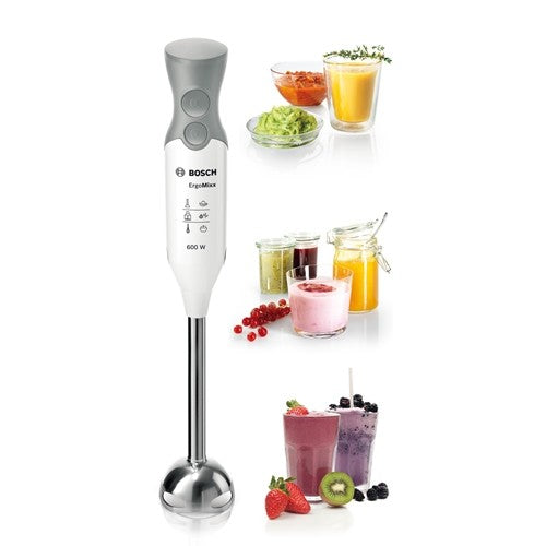 Bosch MSM66110 blender Nedsænkning blender 600 W Grå, Hvid