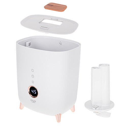 Adler AD 7972 luftfugter Ultralyd 4 L Hvid 23 W