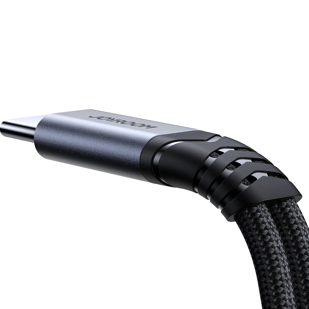 Joyroom SY-C02 2in1 DAC adapter USB-C til USB-C / 3,5 mm mini jack - sort