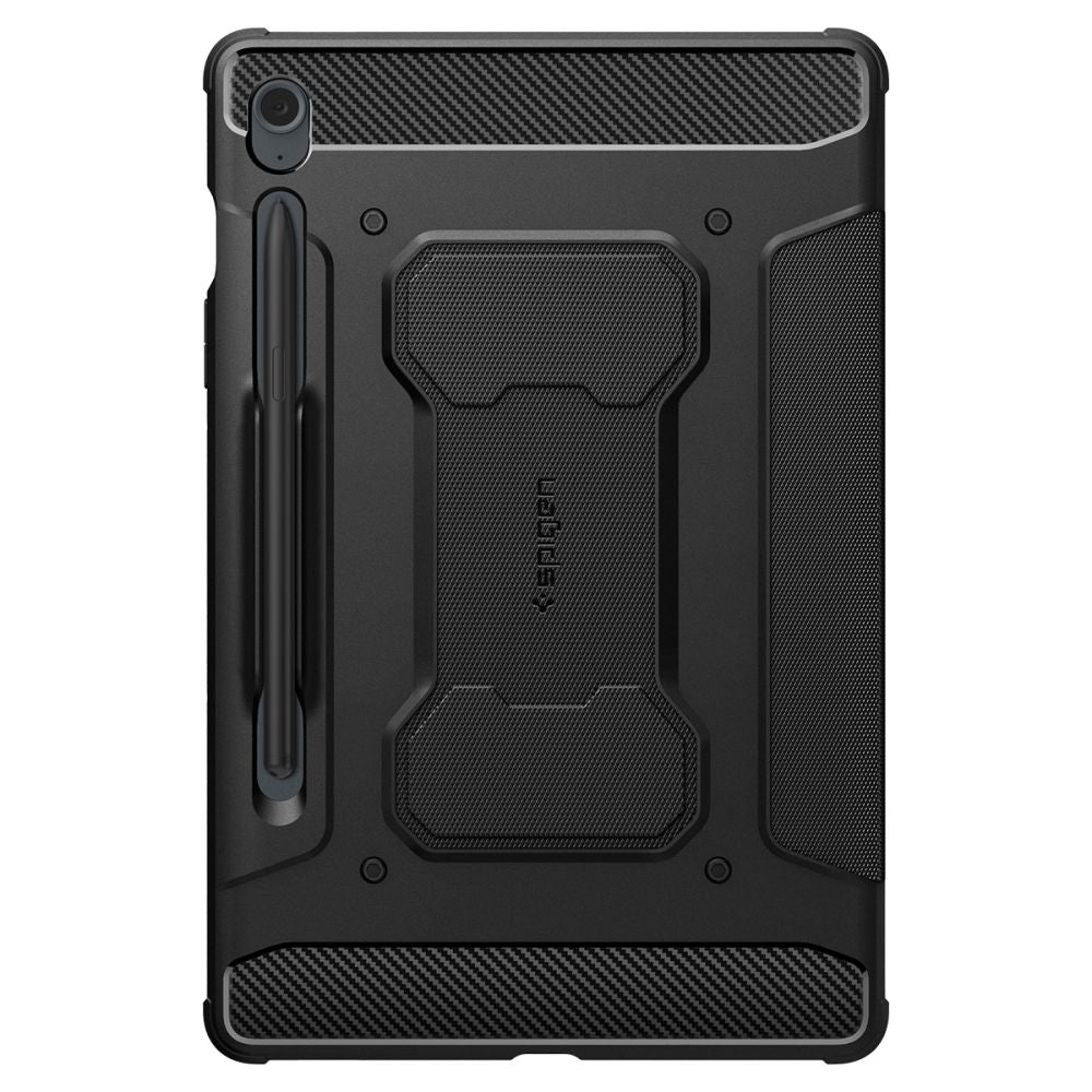 Spigen Rugged Armor Pro-kasse til Samsung Galaxy Tab S9 FE 10.9'' X510 / X516B - sort