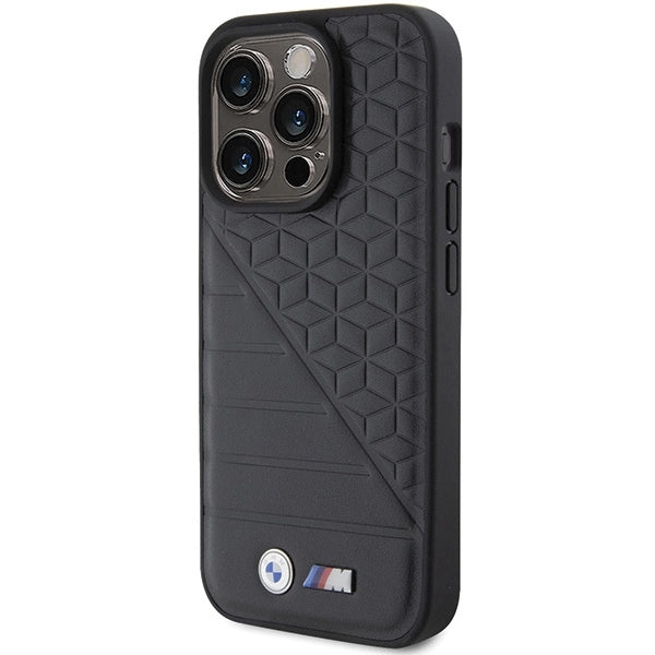 BMW Bi mønster iPhone 15 Pro Case - sort