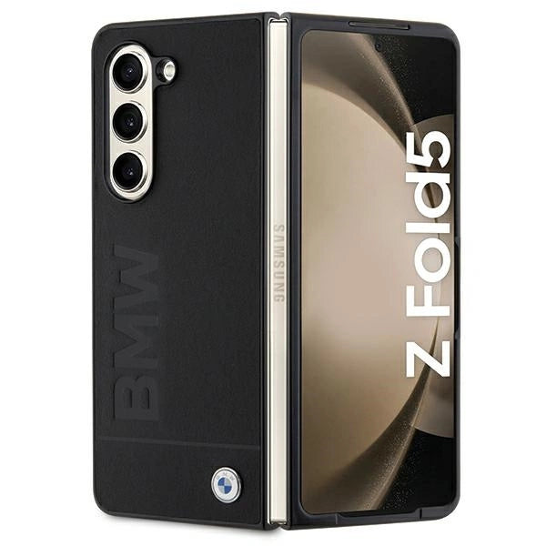 BMW Signature Logo Imprint case til Samsung Galaxy Z Fold 5 - sort