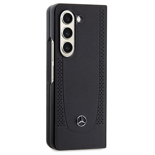 Mercedes Leather Urban case for Samsung Galaxy Z Fold 5 - black