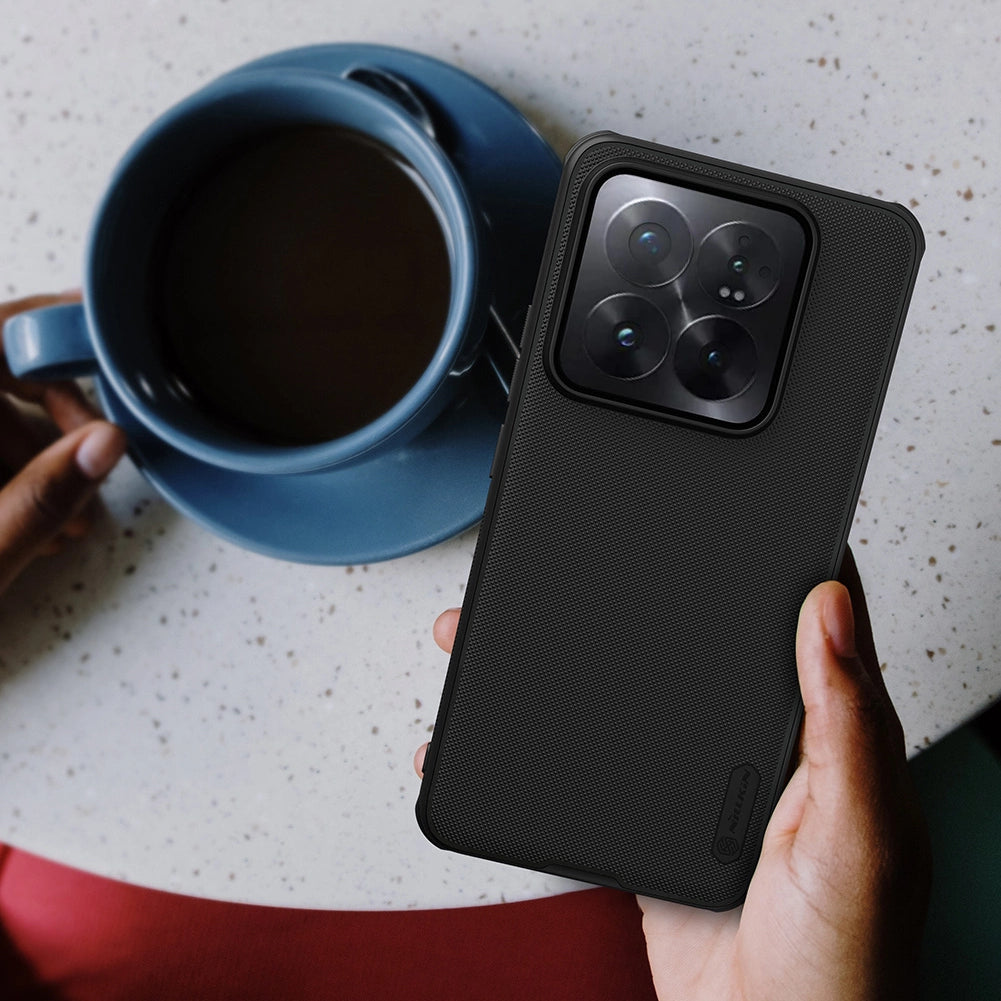 Nillkin Super Frosted Shield Pro reinforced case for Xiaomi 14 Pro - black
