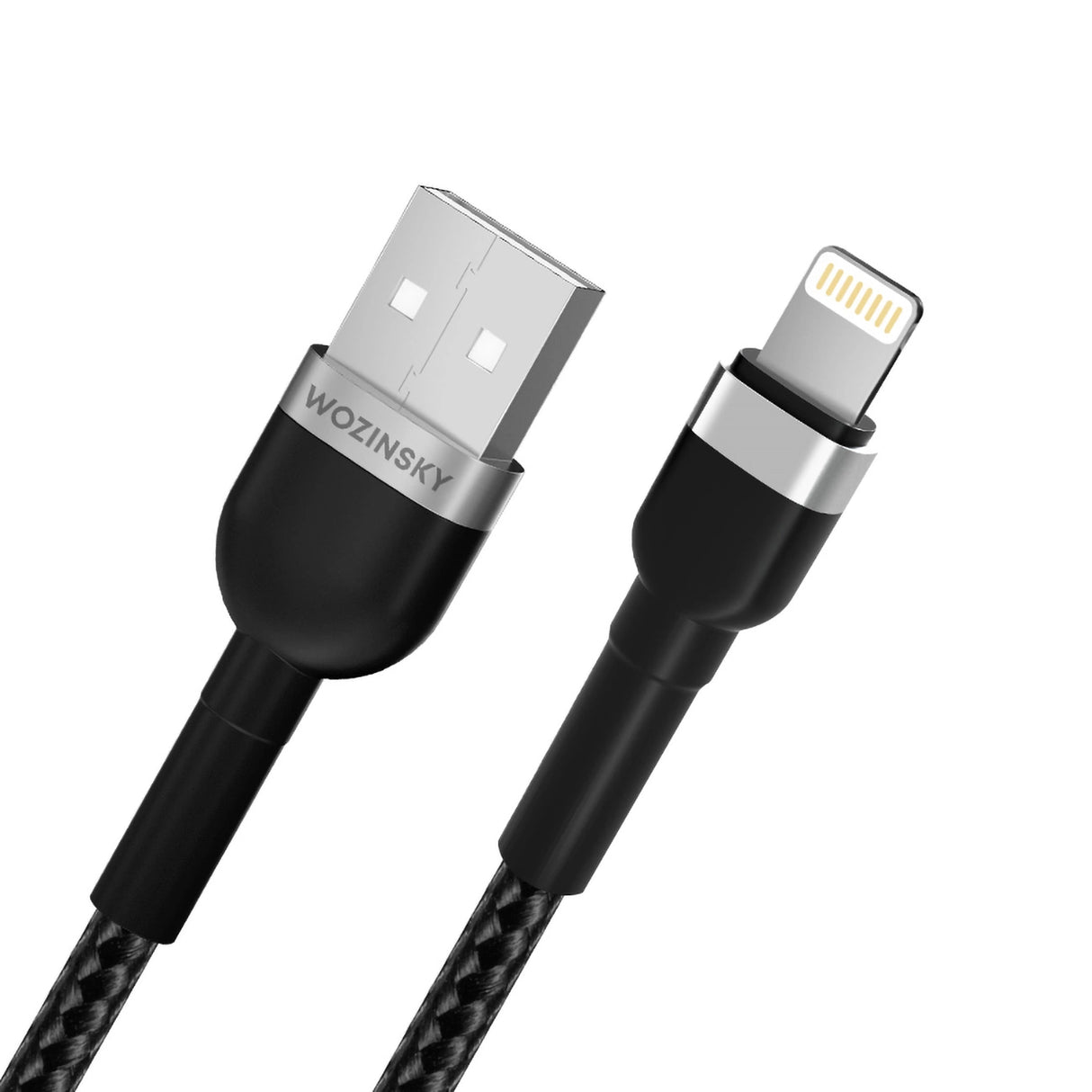 Wozinsky WNBAL2 USB-A / Lightning 2.4A kabel 2 m - sort