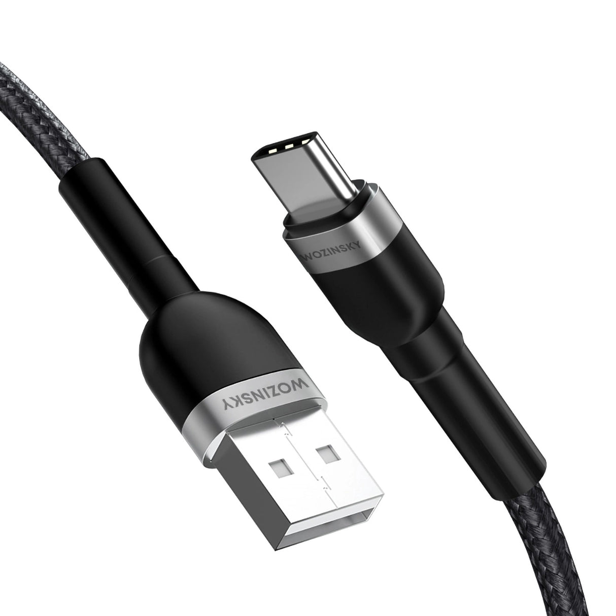 Wozinsky WNBAC1 USB-A / USB-C 2.4A kabel 1 m - sort