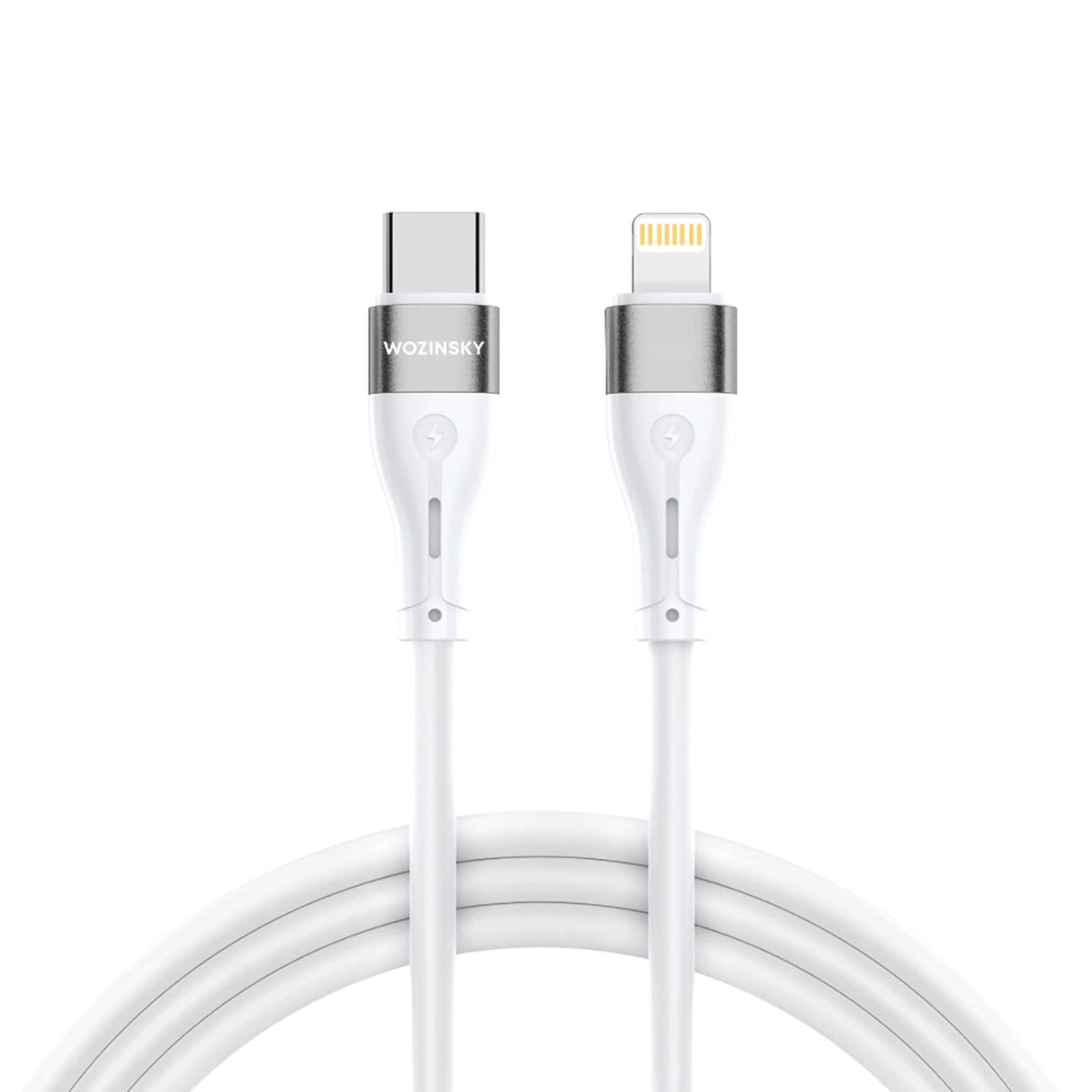 Wozinsky WSTCL2 Lightning / USB-C PD 27W kabel 2 m - hvid