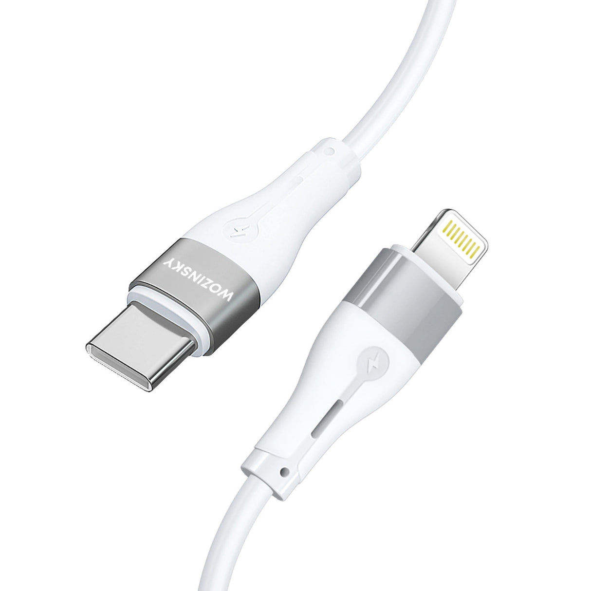 Wozinsky WSTCL2 Lightning / USB-C PD 27W kabel 2 m - hvid