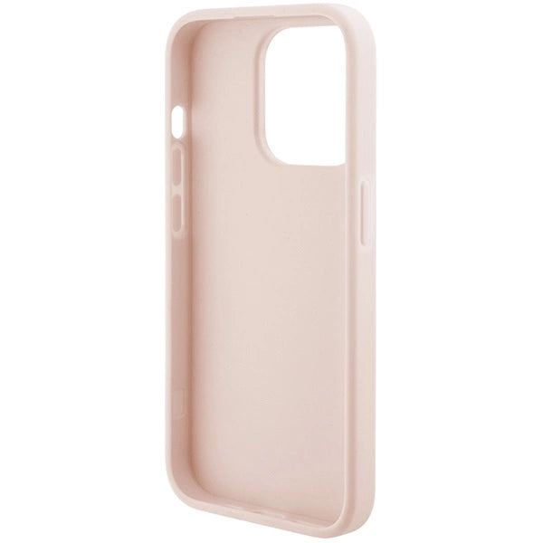 Karl Lagerfeld Quilted K Pattern case til iPhone 15 Pro Max - pink