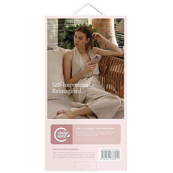 Uniq Coehl Prairie æske til iPhone 15 Pro Max - marineblå