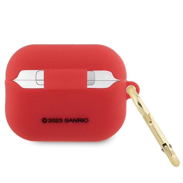 Hello Kitty Silicone 3D Kitty Head case for AirPods Pro 2 (2022/2023) - fuchsia