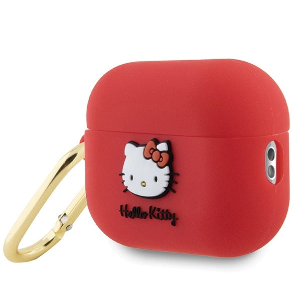 Hello Kitty Silicone 3D Kitty Head case for AirPods Pro 2 (2022/2023) - fuchsia