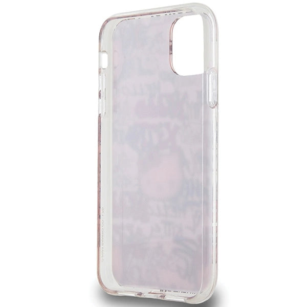 Hello Kitty IML Tags Graffiti case for iPhone 11 / Xr - pink