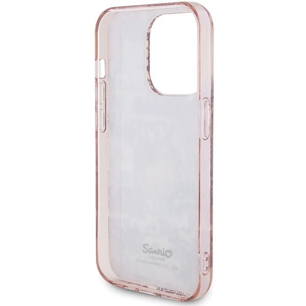 Hello Kitty IML Tags Graffiti case for iPhone 14 Pro - pink