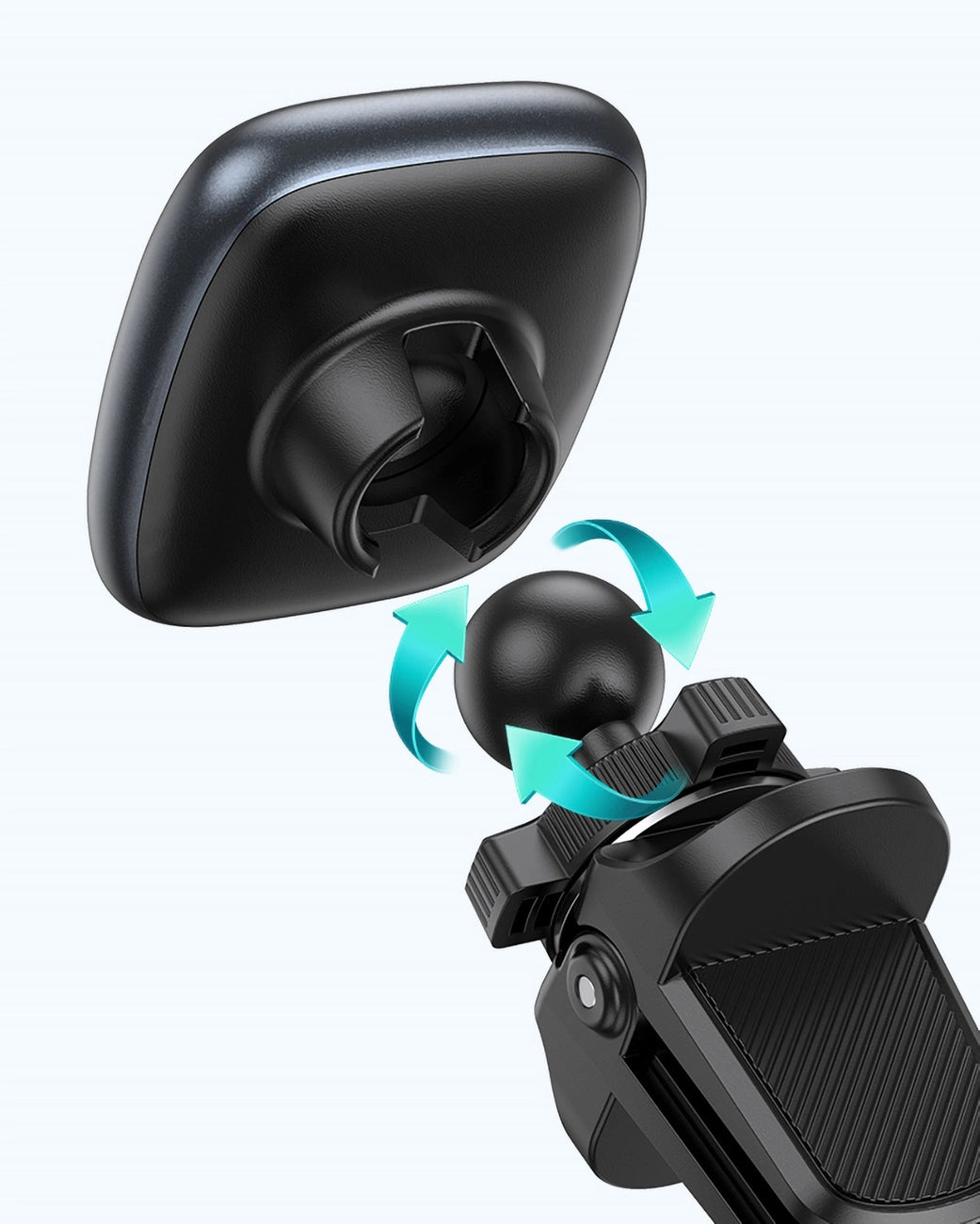 Wozinsky WUMTK Magnetic Phone Holder for Car Air Vent - Black