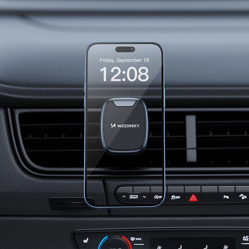 Wozinsky WUMTK Magnetic Phone Holder for Car Air Vent - Black