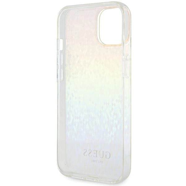 Guess IML Faceted Mirror Disco Iridescent case for iPhone 12/12 Pro - multicolor