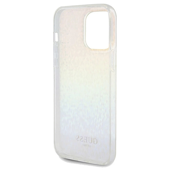 Guess IML Faceted Mirror Disco Iridescent case til iPhone 13 Pro Max - flerfarvet