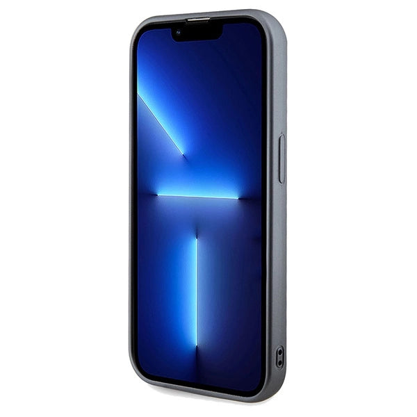 Guess Sequin Script Metal case for iPhone 14 Pro Max - silver