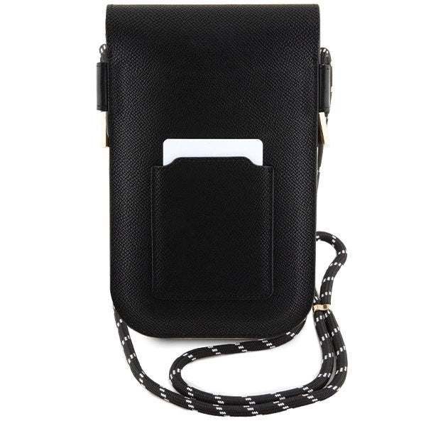 Hello Kitty Leather Hiding Kitty Cord bag - black