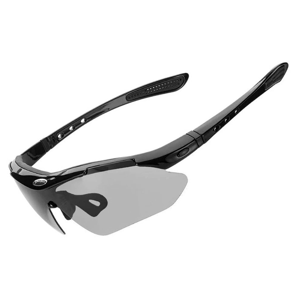 Rockbros 10143 photochromic UV400 cycling glasses - black