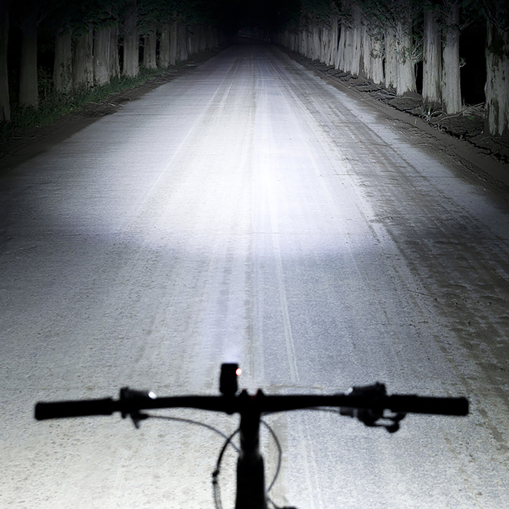 Rockbros 24710012001 front bicycle light 800 lm + USB-C - USB-A cable - black