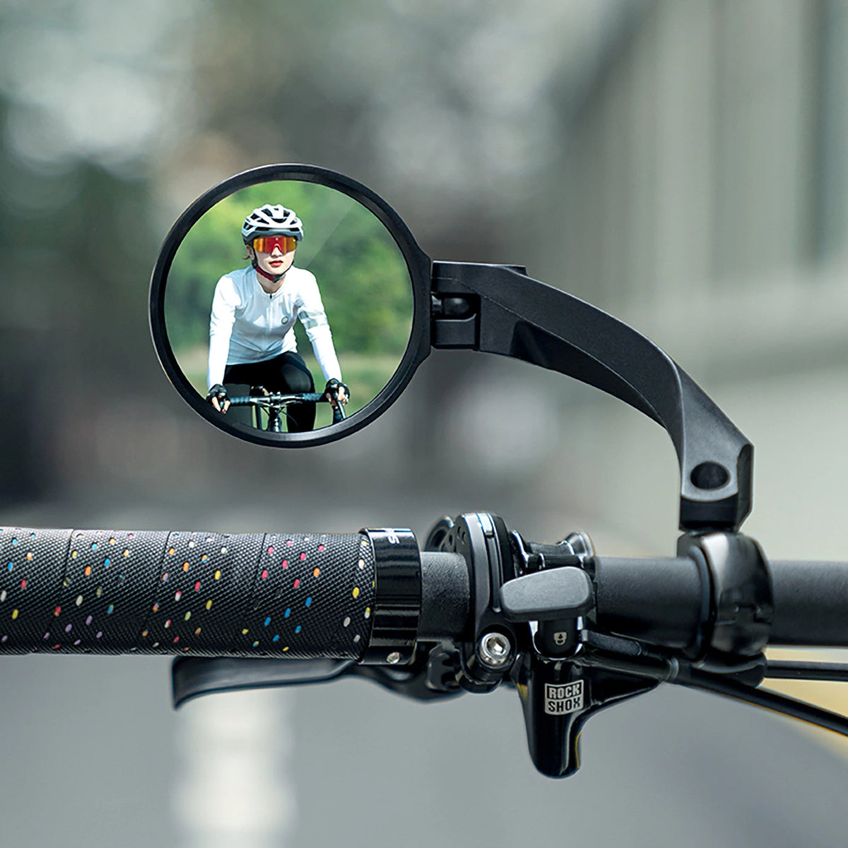 Rockbros 26210001003 Cykelspejl til venstre - Sort