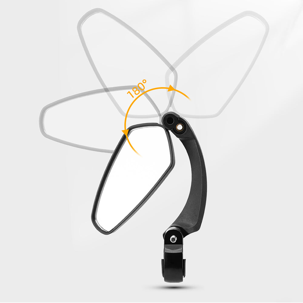 Rockbros 26210001004 cykelspejle, højre, bagside - sort