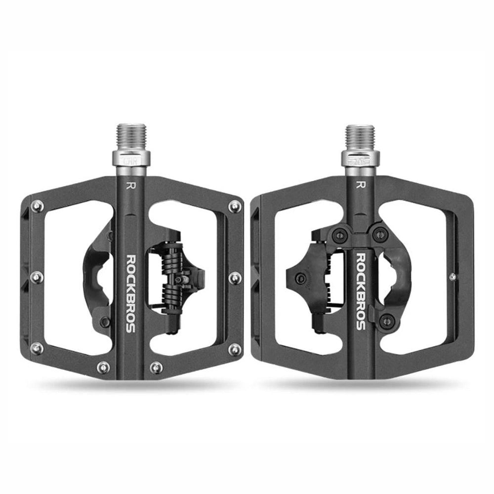 Rockbros PD15-BK Aluminium Alloy Cykel Pedal Set - sort
