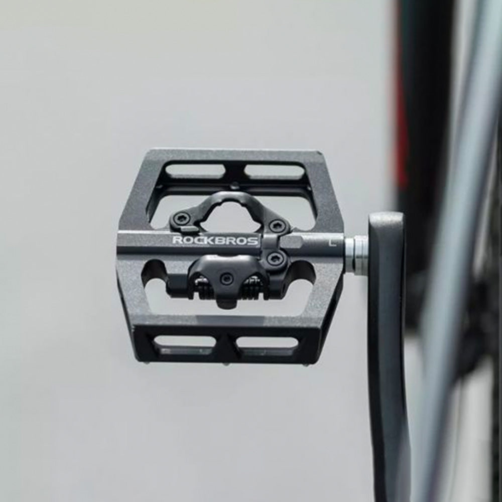 Rockbros PD15-BK Aluminum Alloy Bicycle Pedals - Black