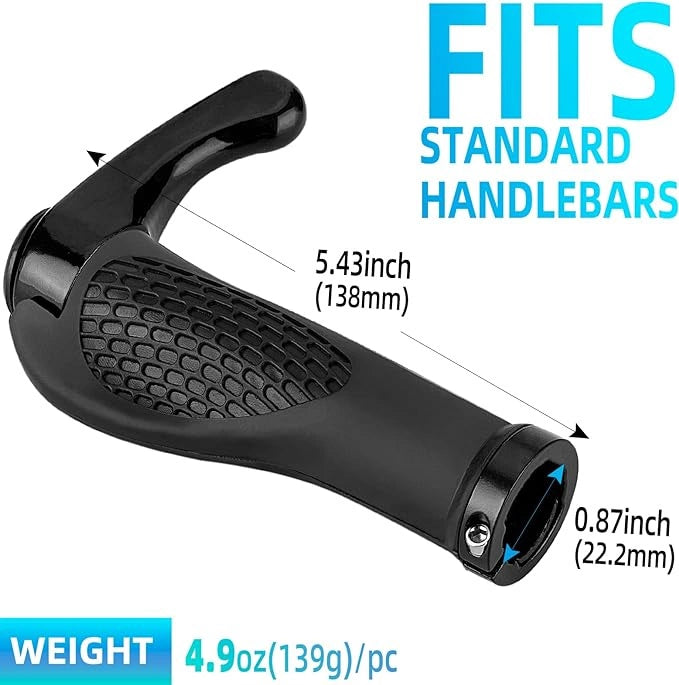 Rockbros BT1007B Cykelholder med horn - sort