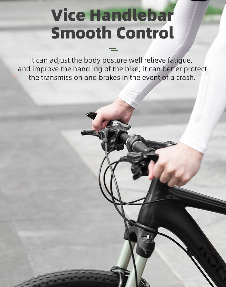 Rockbros BT1007B Cykelholder med horn - sort