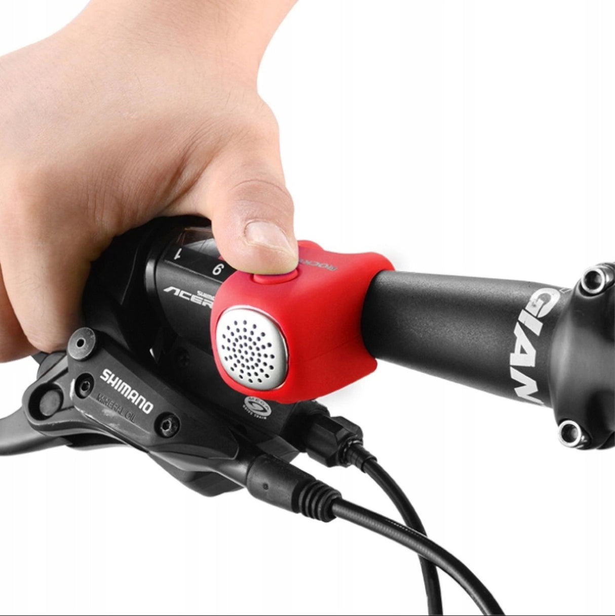 Rockbros CB1709RD elektronisk cykelklokke - rød