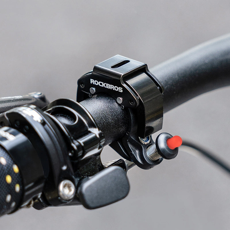 Rockbros cykelklokke 34210006001 form C - sort