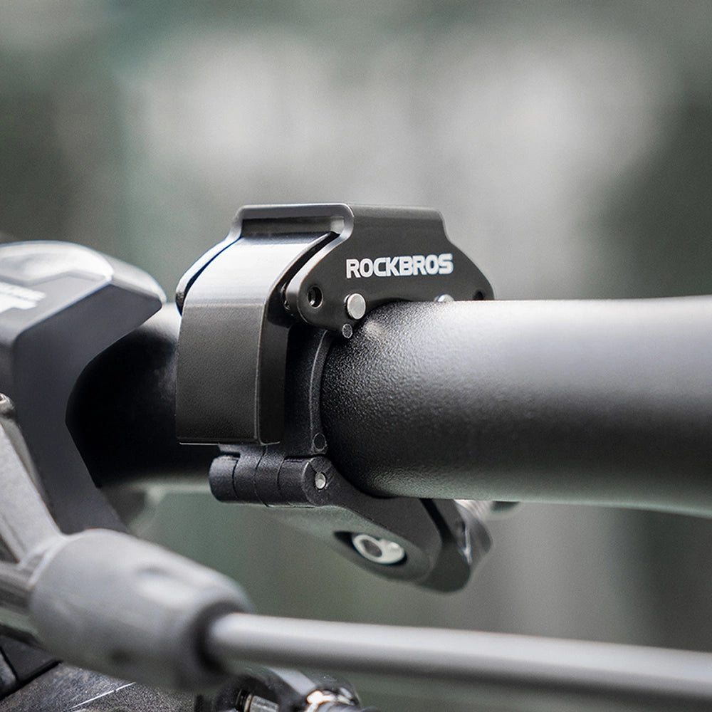 Rockbros cykelklokke 34210006001 form C - sort