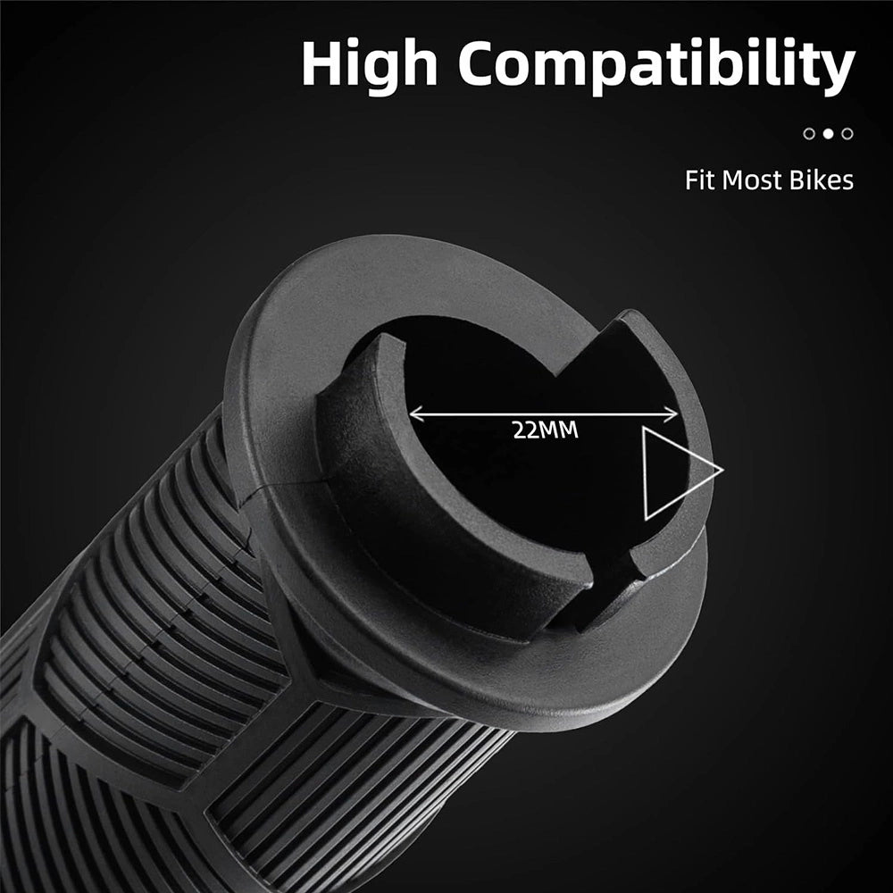 Rockbros 40720007003 cykelhåndtag med reflektor - blå