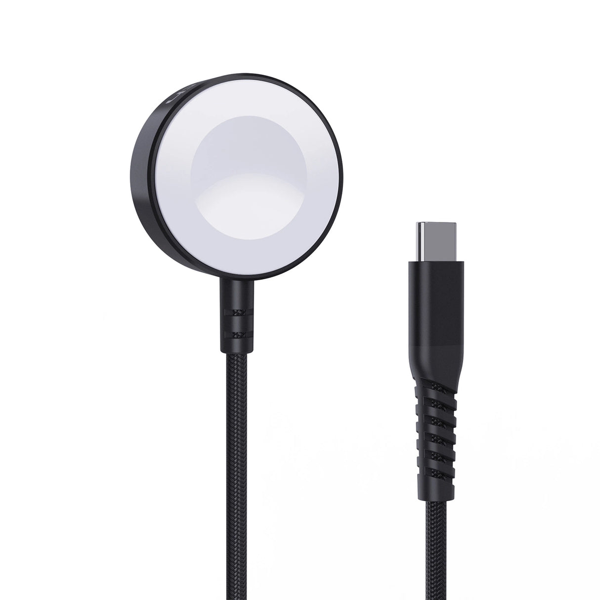 Choetech T319 MFI 5W trådløs oplader til Apple Watch + USB-C kabel - sort