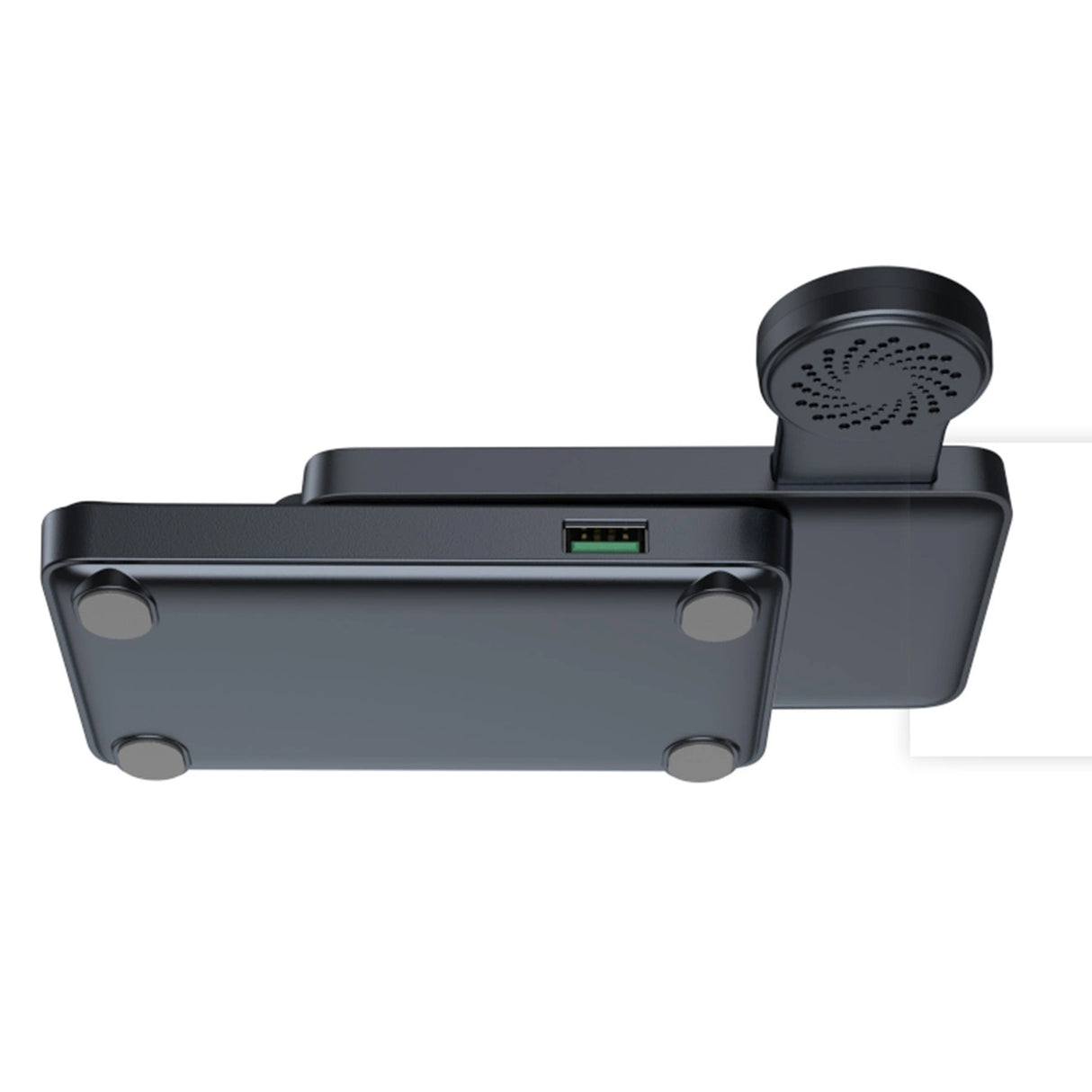 Joyroom JR-WQS02 iPhone AirPods Apple Watch 4in1 opladningsstation foldbar - sort