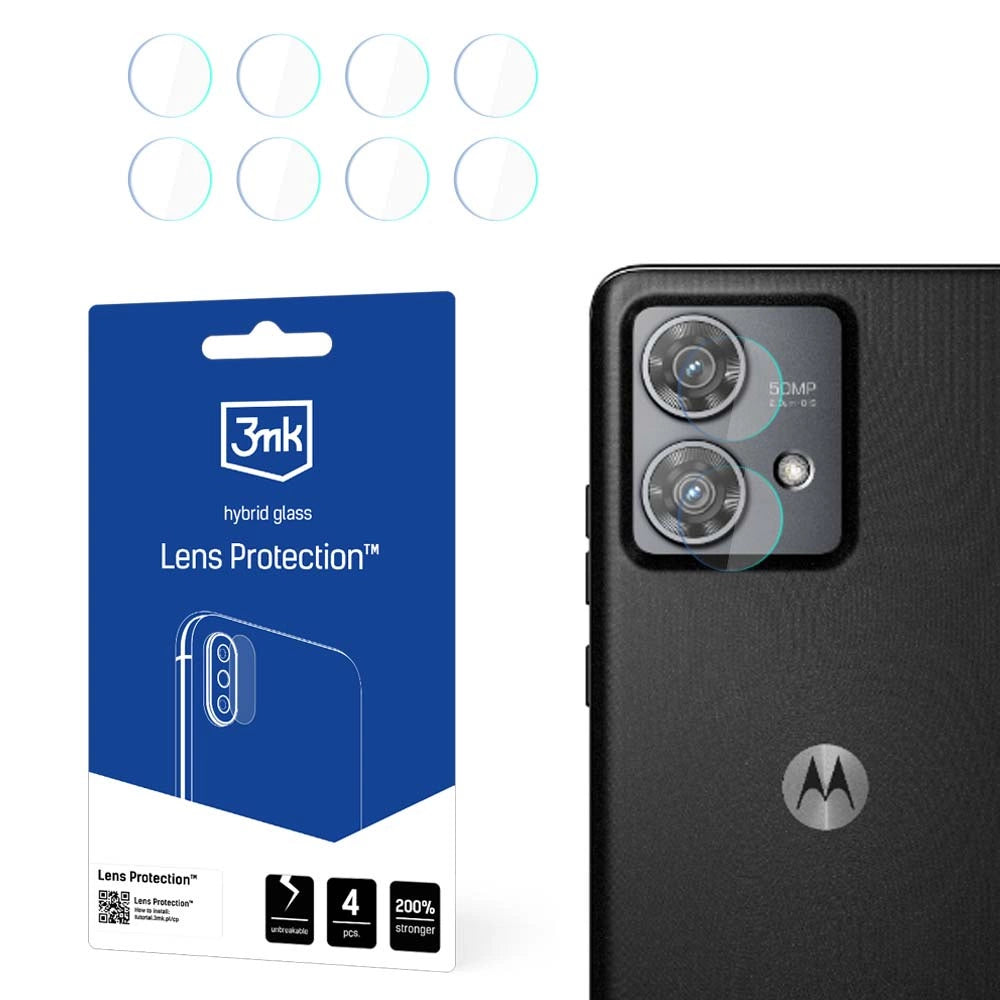 3mk Lens ProtectionTM hybridkameraglas til Motorola Edge 40 Neo